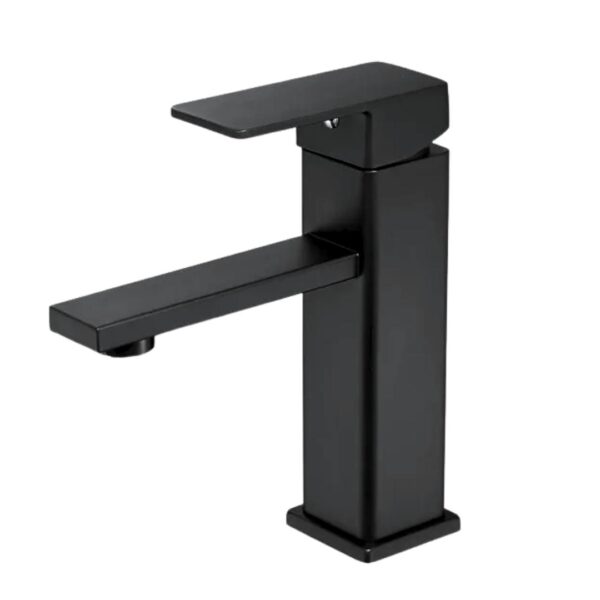 Muett Matte Black Basin Mixer