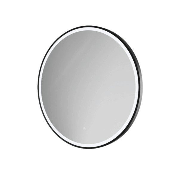 Muett 60cm Black LED Decor Mirror