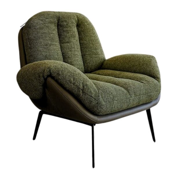 Muett Verdant Plush Tufted Accent Chair