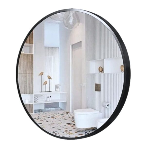 Muett 60cm Black Wall Decor Mirror