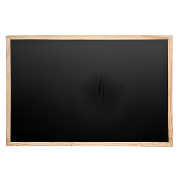 Chalkboard with Wooden Frame (90cm x 60cm)